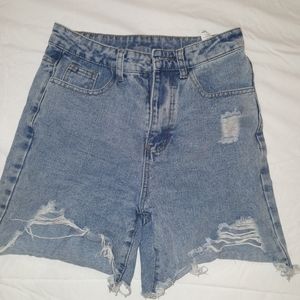 SheIn Denim Bermuda Shorts